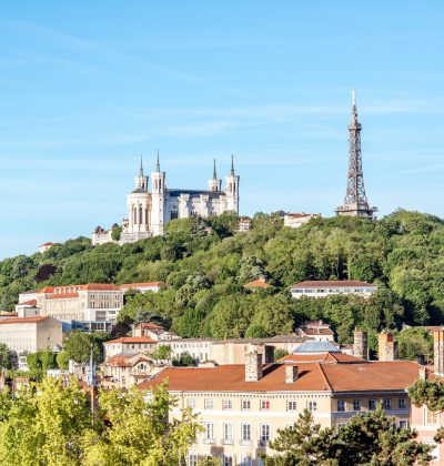 Lyon city in France